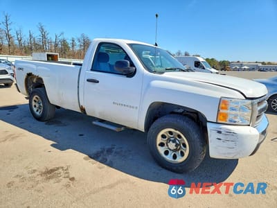 Czwarte zdjęcie samochodu z boku: 2007 CHEVROLET SILVERADO K1500 VIN:1GCEK14C37Z548526 - miniatura