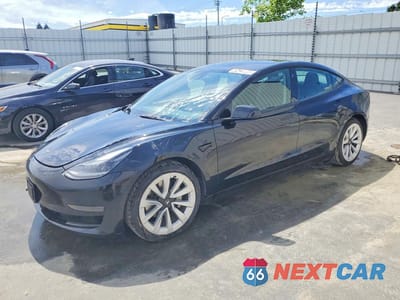 2022 TESLA MODEL 3 5YJ3E1EA9NF287160 - główne zdjęcie licytacji z USA - miniatura