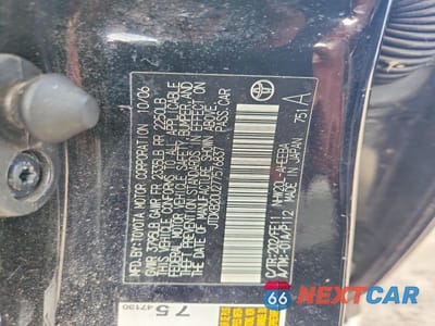 Zdjęcie 12 z 12 samochodu: 2007 TOYOTA PRIUS BASE VIN:JTDKB20U277576837 - miniatura