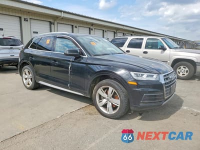 Czwarte zdjęcie samochodu z boku: 2018 AUDI Q5 PREMIUM PLUS VIN:WA1BNAFY5J2087455 - miniatura