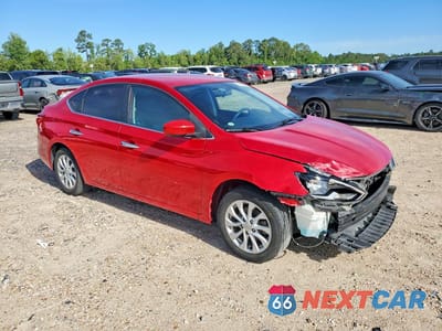 Czwarte zdjęcie samochodu z boku: 2018 NISSAN SENTRA SV VIN:3N1AB7AP5JL640862 - miniatura