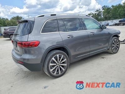 Trzecie zdjęcie samochodu z tyłu: 2021 MERCEDES-BENZ GLB 250 VIN:W1N4M4GB4MW127320 - miniatura