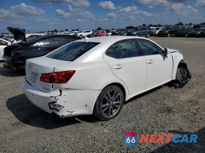 Trzecie zdjęcie samochodu z tyłu: 2008 LEXUS IS 250 VIN:JTHBK262585061705 - miniatura