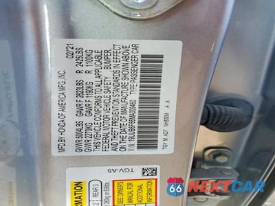 Zdjęcie 12 z 12 samochodu: 2021 ACURA TLX ADVANCE VIN:19UUB6F66MA009460 - miniatura