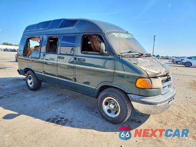 Czwarte zdjęcie samochodu z boku: 2000 DODGE RAM VAN B1500 VIN:2B6HB11Z7YK127651 - miniatura