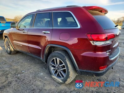 Drugie zdjęcie samochodu z przodu: 2020 JEEP GRAND CHEROKEE LIMITED VIN:1C4RJFBGXLC408560 - miniatura
