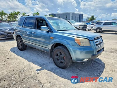 Czwarte zdjęcie samochodu z boku: 2007 HONDA PILOT EXL VIN:5FNYF287X7B009606 - miniatura