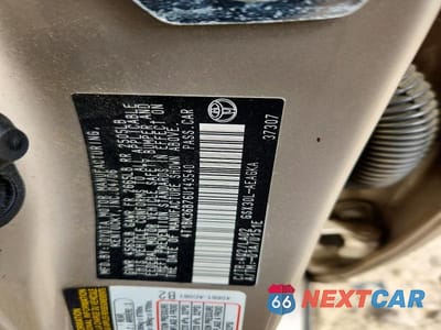 Zdjęcie 12 z 12 samochodu: 2006 TOYOTA AVALON XLS VIN:4T1BK36B76U143540 - miniatura