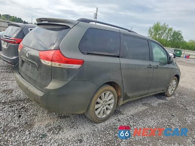 Trzecie zdjęcie samochodu z tyłu: 2011 TOYOTA SIENNA LE 7-PASSENGER VIN:5TDJK3DC2BS006046 - miniatura