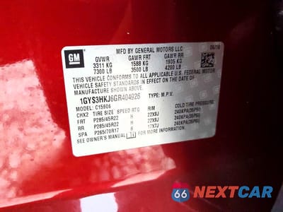 Zdjęcie 14 z 14 samochodu: 2016 CADILLAC ESCALADE VIN:1GYS3HKJ6GR404926 - miniatura