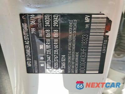 Zdjęcie 12 z 12 samochodu: 2017 MERCEDES-BENZ GLC 300 4MATIC VIN:WDC0G4KB3HF118323 - miniatura