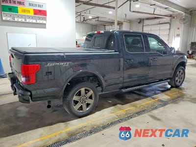 Trzecie zdjęcie samochodu z tyłu: 2018 FORD F150 SUPERCREW VIN:1FTFW1EG8JFB62008 - miniatura