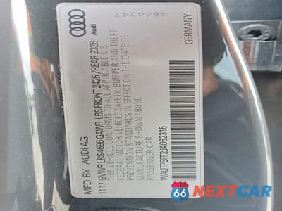 Zdjęcie 13 z 13 samochodu: 2018 AUDI A3 E-TRON PREMIUM PLUS VIN:WAUTPBFF2JA062315 - miniatura