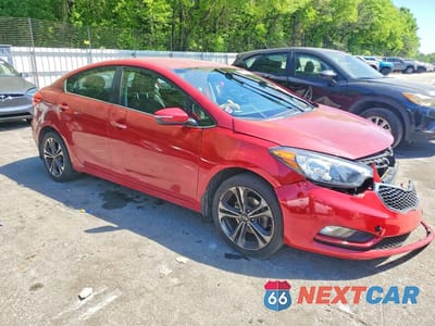 Czwarte zdjęcie samochodu z boku: 2014 KIA FORTE EX VIN:KNAFX4A84E5121039 - miniatura
