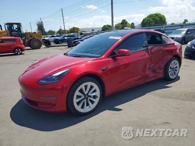 2022 TESLA MODEL 3 5YJ3E1EA7NF310435 - główne zdjęcie licytacji z USA - miniatura