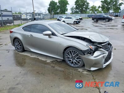 Czwarte zdjęcie samochodu z boku: 2016 LEXUS RC 200T BASE VIN:JTHHA5BC0G5002573 - miniatura