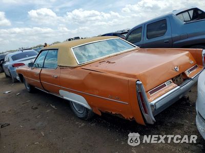 Drugie zdjęcie samochodu z przodu: 1974 CADILLAC DEVILLE VIN:6D47R49231814 - miniatura