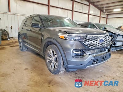 Czwarte zdjęcie samochodu z boku: 2020 FORD EXPLORER PLATINUM VIN:1FM5K8HCXLGA24231 - miniatura