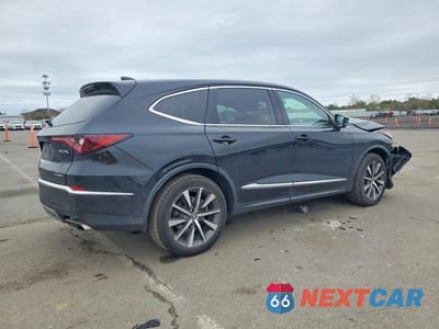 Trzecie zdjęcie samochodu z tyłu: 2025 ACURA MDX TECHNOLOGY VIN:5J8YE1H43SL003821 - miniatura