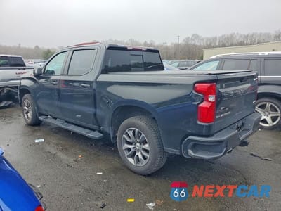 Drugie zdjęcie samochodu z przodu: 2021 CHEVROLET SILVERADO K1500 RST VIN:3GCUYEED7MG260433 - miniatura