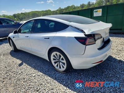 Drugie zdjęcie samochodu z przodu: 2022 TESLA MODEL 3 VIN:5YJ3E1EB7NF272293 - miniatura