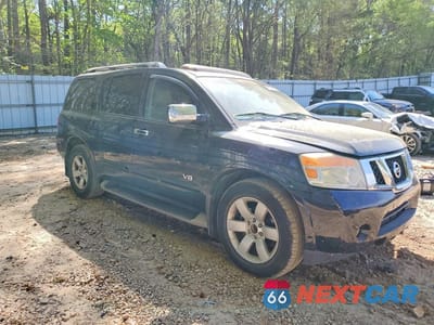 Czwarte zdjęcie samochodu z boku: 2008 NISSAN ARMADA SE FFV VIN:5N1BA08D28N615611 - miniatura