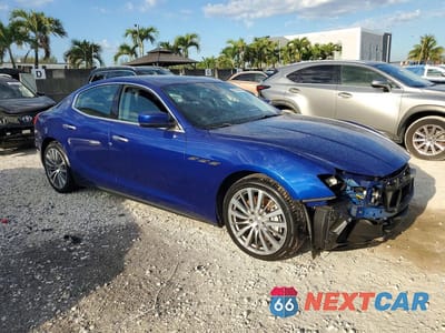 Czwarte zdjęcie samochodu z boku: 2016 MASERATI GHIBLI VIN:ZAM57XSA4G1166232 - miniatura
