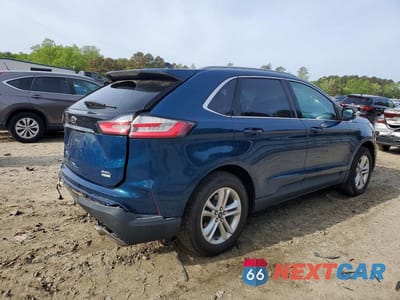 Trzecie zdjęcie samochodu z tyłu: 2020 FORD EDGE SEL VIN:2FMPK3J96LBB39068 - miniatura