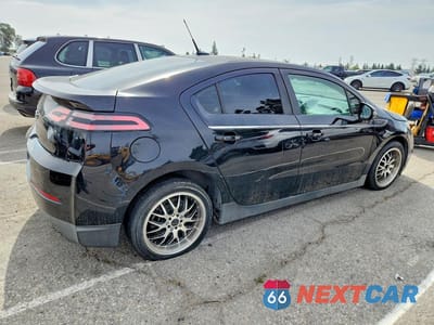 Trzecie zdjęcie samochodu z tyłu: 2012 CHEV VOLT VIN:1G1RH6E41CU122239 - miniatura