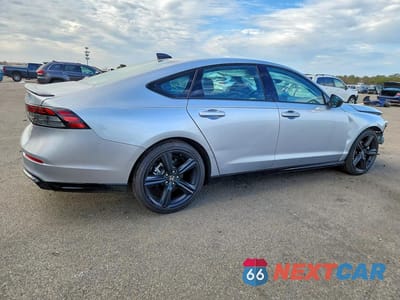 Trzecie zdjęcie samochodu z tyłu: 2025 HONDA ACCORD HYBRID SPORT-L VIN:1HGCY2F76SA009676 - miniatura