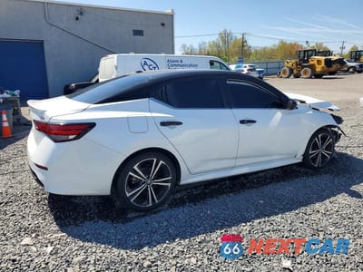 Trzecie zdjęcie samochodu z tyłu: 2023 NISSAN SENTRA SR VIN:3N1AB8DV1PY270022 - miniatura