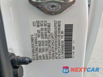 Zdjęcie 14 z 14 samochodu: 2021 HONDA CR-V EX VIN:7FART6H5XME031639 - miniatura