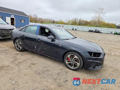 Czwarte zdjęcie samochodu z boku: 2023 AUDI A4 PREMIUM PLUS 45 VIN:WAUEAAF44PA002922 - miniatura