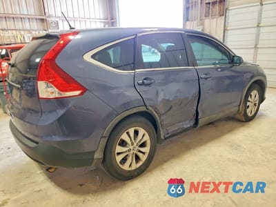 Trzecie zdjęcie samochodu z tyłu: 2012 HONDA CR-V EX VIN:3CZRM3H59CG701689 - miniatura