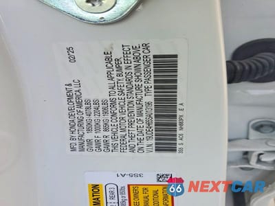 Zdjęcie 13 z 13 samochodu: 2025 ACURA INTEGRA A-SPEC TECH VIN:19UDE4H65SA013196 - miniatura