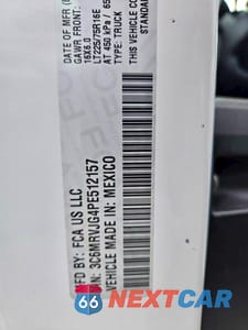Zdjęcie 10 z 10 samochodu: 2023 RAM PROMASTER 3500 3500 HIGH VIN:3C6MRVJG4PE512157 - miniatura