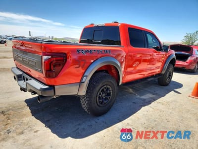 Trzecie zdjęcie samochodu z tyłu: 2023 FORD F150 RAPTOR VIN:1FTFW1RG1PFA30789 - miniatura