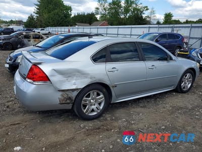 Trzecie zdjęcie samochodu z tyłu: 2011 CHEVROLET IMPALA LT VIN:2G1WG5EK4B1258387 - miniatura
