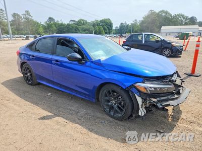 Czwarte zdjęcie samochodu z boku: 2024 HONDA CIVIC SPORT VIN:2HGFE2F52RH506868 - miniatura