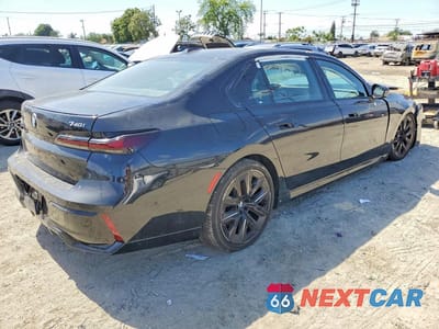 Trzecie zdjęcie samochodu z tyłu: 2023 BMW 740 I VIN:WBA23EH0XPCL69925 - miniatura