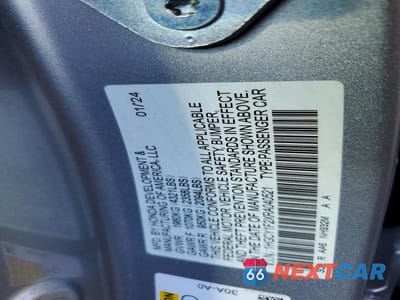 Zdjęcie 12 z 12 samochodu: 2024 HONDA ACCORD LX VIN:1HGCY1F2XRA040521 - miniatura