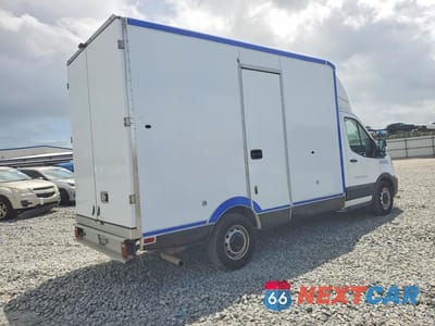 Trzecie zdjęcie samochodu z tyłu: 2020 FORD TRANSIT DELIVERY TRUCK VIN:1FDBW5Z87LKB24932 - miniatura