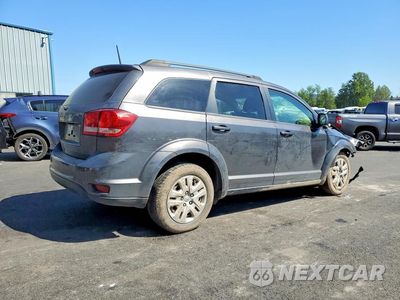 Trzecie zdjęcie samochodu z tyłu: 2019 DODGE JOURNEY SE VIN:3C4PDCBB6KT719083 - miniatura