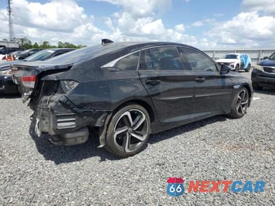 Trzecie zdjęcie samochodu z tyłu: 2018 HONDA ACCORD SPORT VIN:1HGCV1F39JA170974 - miniatura