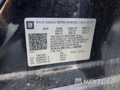 Zdjęcie 14 z 14 samochodu: 2020 GMC TERRAIN SLE VIN:3GKALMEV0LL140259 - miniatura