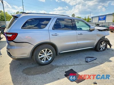 Trzecie zdjęcie samochodu z tyłu: 2016 DODGE DURANGO LIMITED VIN:1C4RDJDG3GC387225 - miniatura