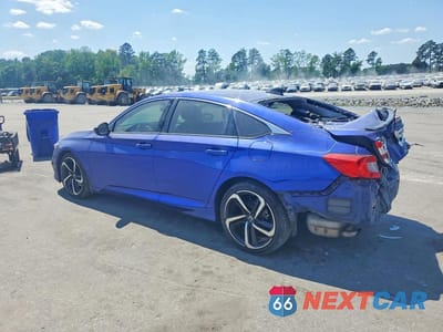 Drugie zdjęcie samochodu z przodu: 2022 HONDA ACCORD SPORT SE VIN:1HGCV1F48NA029120 - miniatura