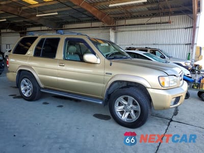 Czwarte zdjęcie samochodu z boku: 2004 NISSAN PATHFINDER SE VIN:JN8DR09Y44W920852 - miniatura