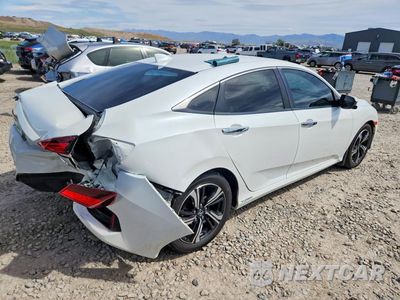 Trzecie zdjęcie samochodu z tyłu: 2017 HONDA CIVIC TOURING VIN:2HGFC1F97HH105933 - miniatura