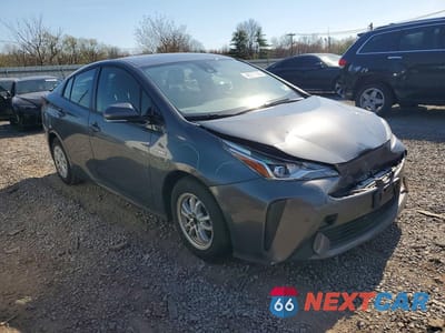 Czwarte zdjęcie samochodu z boku: 2020 TOYOTA PRIUS LE VIN:JTDKARFU7L3119364 - miniatura